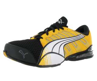 PUMA VOLTAIC 3 BLACK/GOLD FUSION/ WHITE MENS RUNNING SHOES SIZE  