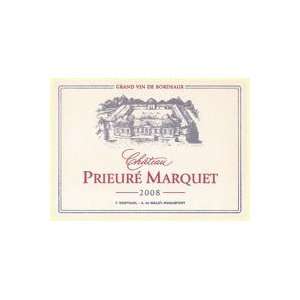  Chateau Prieure Marquet 2007 750ML Grocery & Gourmet Food
