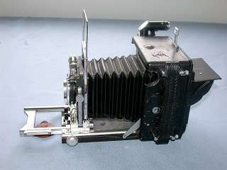 1946 BUSCH PRESSMAN 2 1/4 x 3 1/4 Plate Film Camera w/101mm f 4.5 