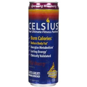  Celsius Calorie Burner Drink    Sparkling Wild Berry    12 