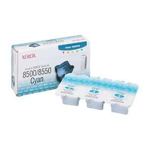  NEW XEROX OEM SOLID INK FOR PHASER 8500   3 STANDARD CYAN 