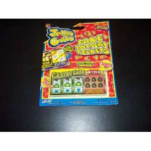  Jokes & Gags Fake Lottery Tickets Toys & Games