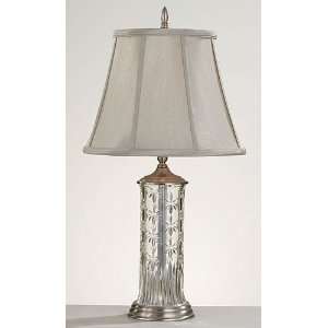  Waterford Morgana 25in Silver Small Accent Lamp