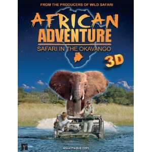  African Adventure: Safari in the Okavango Poster 27x40 Tim 