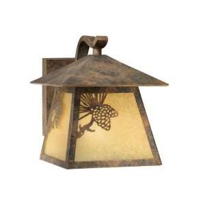 Vaxcel Lighting OW50573OA Olde World Patina Yellowstone Outdoor Rustic 