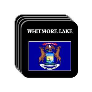  US State Flag   WHITMORE LAKE, Michigan (MI) Set of 4 Mini 