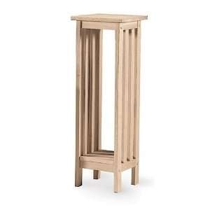  Whitewood 36 Mission Plant Stand  Home accents Collection 