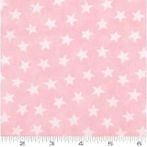   Pink Stars Cotton Candy Fabric By The Yard: Arts, Crafts & Sewing