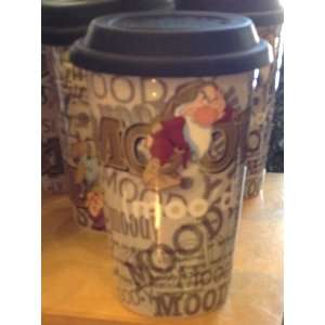  Disney Park Grumpy Covered Ceramic Mug Cup NEW: Everything 