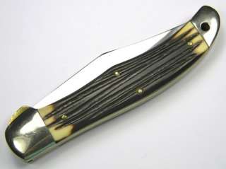 Vintage 1981  QUEEN STEEL Pocket Knife   #44L FOLDING HUNTER w 