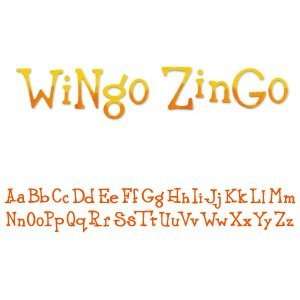  Sizzix Sizzlits Decorative Strip Alphabet Die   Wingo 