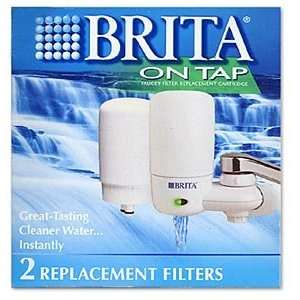  Brita Faucet Mount Water Filter Refill, 2 Pk.: Kitchen 