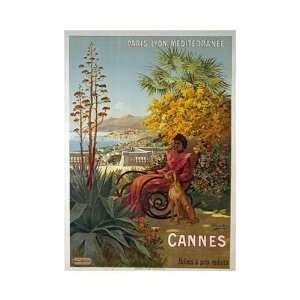  J Hugo Dalesi   Cannes, P.l.m Giclee Canvas
