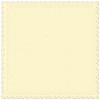 CI IOD SUNSHINE QUILT Yellow Lullaby Baby Diecut Embossed 12x12 