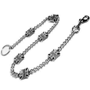  West Coast Choppers Iron Cross Wallet Chain Everything 