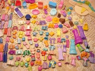  PC. POLLY POCKET CLOTHES HOTEL RANCH HOUSES PLAY SETS PLUS ACCESSORIES