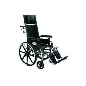     Viper Plus Full Reclining Wheelchair   Flip Back Full Arms, 18