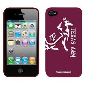  Texas A&M Mascot Full on AT&T iPhone 4 Case by Coveroo 