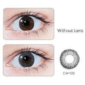  Colored Cosmetic Lens in Two Tone Grey Health & Personal 