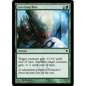  Magic the Gathering   Leeching Bite   New Phyrexia   Foil 