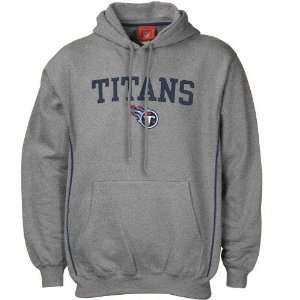 Tennessee Titans Ash Big Break Hoody Sweatshirt:  Sports 
