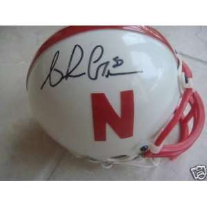 Ahman Green Nebraska Cornhuskers Signed Mini Helmet Coa   Autographed 