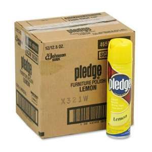  Pledge® Furniture Polish, Lemon Scent, 12 1/2 oz. Aerosol 