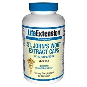  St. John???s Wort Extract Caps (0.3% Hypericin): Health 