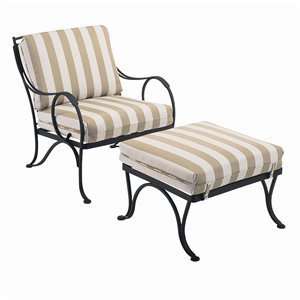  Woodard Modesto Lounge Chair & Ottoman Set   260006+260086 