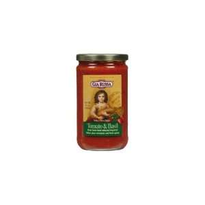 Gia Russa Tomato & Basil Pasta Sauce (Economy Case Pack) 24 Oz Jar 