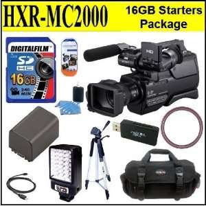 Sony HXR MC2000U HXRMC2000 Shoulder Mount AVCHD Camcorder 