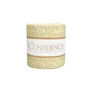 Stefco Industries Confidence Toilet Tissue 2 Ply 4x4.5 inch White Roll 