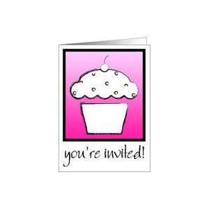  sweet sixteen invitations : grunge cupcake Card: Toys 