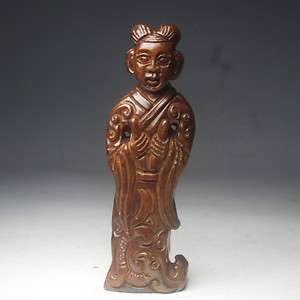 Chinese Jade Beautiful Lady Statue 6495  