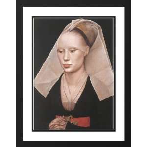  Weyden, Rogier van der 19x24 Framed and Double Matted 