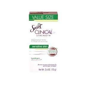 Secret Clinical Strength Advanced Solid Antiperspirant Hypoallergenic 