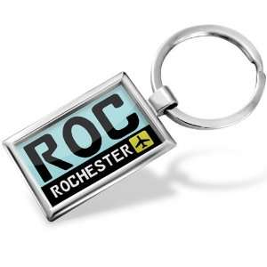 Keychain Airport code ROC / Rochester country: United States   Hand 