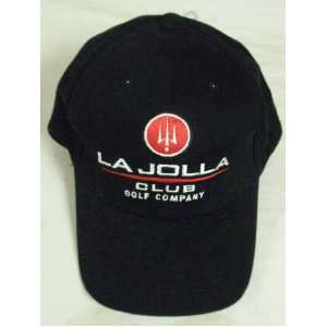  La Jolla Club Golf Hat Black Cap LaJolla Knife New Sports 