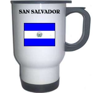  El Salvador   SAN SALVADOR White Stainless Steel Mug 
