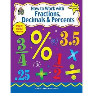 com 7 Pack TEACHER CREATED RESOURCES HOW TO FRACTIONS DECIMALS GR 4 6 