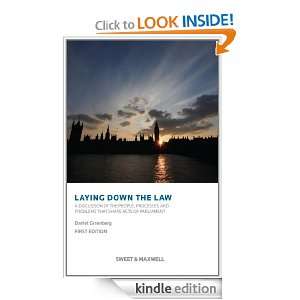 Laying Down the Law Daniel Greenberg  Kindle Store
