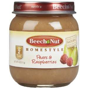 Beech Nut Stage 2 Pears & Raspberries Grocery & Gourmet Food