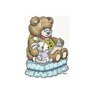  Stampavie Tina Wenke Clear Stamp bear Reading To Bunny 3 1 