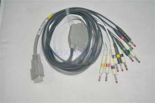 Portable one 1 channel Single 12 lead Electrocardiograph ECG EKG 