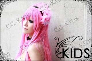 VOCALOID LUKA cosplay wig costume VER3  