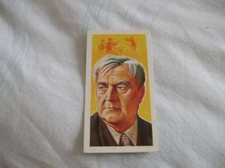 BROOKE BOND TEA CARDS:FAMOUS PEOPLE 1969:BUY INDIVIDUALLY NOs 26   50 