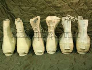 Genuine US Military Issue White Mickey Mouse Boots w/ Valve Extreme 