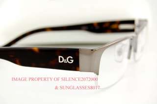 Brand New D&G Eyeglasses Frames DD 5074 090 HAVANA Men  