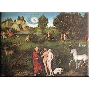   16x12 Streched Canvas Art by Cranach the Elder, Lucas