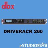 DBX DRIVERACK 260 DIGITAL PROCESSOR LOUDSPEAKER MANAGEMENT SYSTEM 
